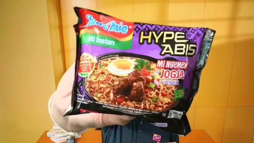 Indomie rasa Mie Nyemek Bu Siti