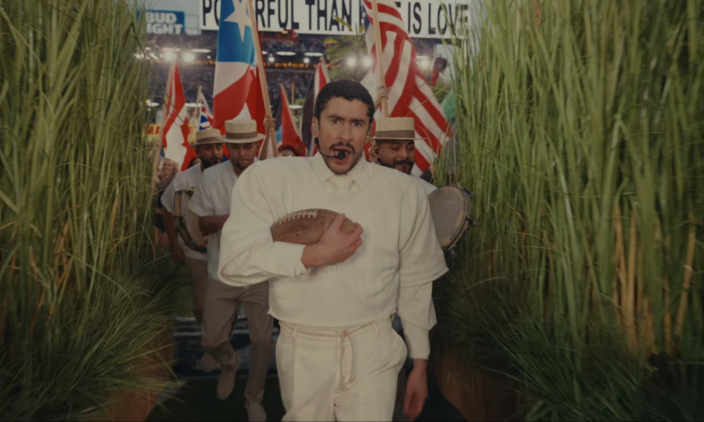 Bad Bunny di Super Bowl, Levi’s Stadium, Santa Clara, California, Amerika Serikat, Minggu (8/2/2026)