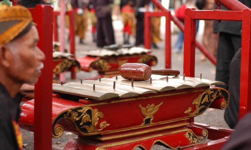 Ilustrasi gamelan
