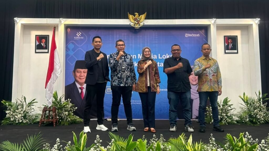 Workshop “Membangun Media Lokal Berkelanjutan” yang digelar di Isvara Riverside, Sleman, DIY, Rabu (8/7/2026) bersama Komdigi (Foto: Ardhike Indah)